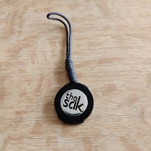 TwoThe Sak Brown and Silver And Tan& Silver Wooden Purse Tags!